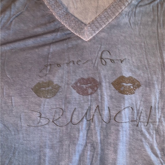 ‘gone 4 Brunch’ Graphic Soft Knit Top - Picture 14 of 15